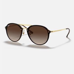 raybans blaze double bridge sunglasses